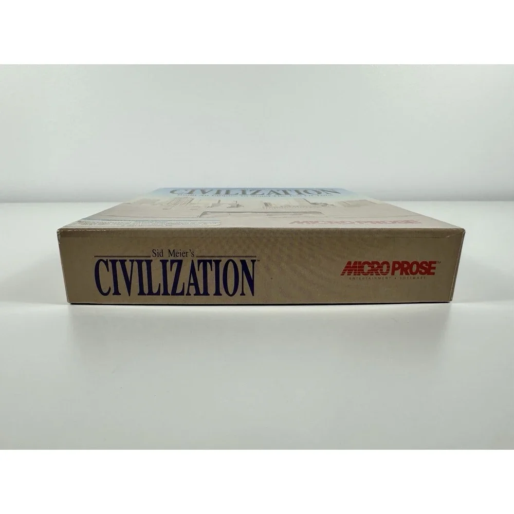 Sid Meier's Civilization 1991 PC IBM 3.5